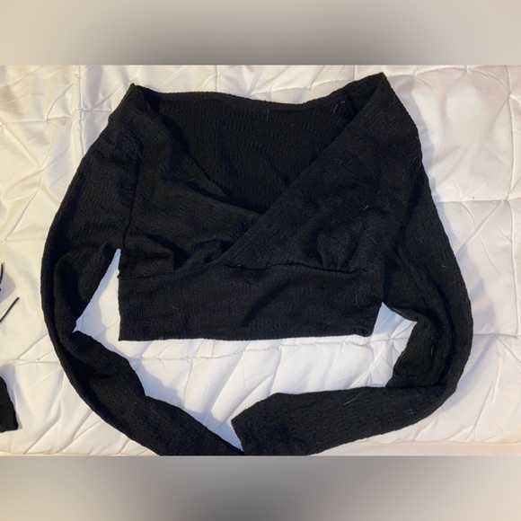 SHEIN Tops - Small Shein Black Crop Top